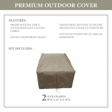BELMONT-02b Protective Cover Set - Design Furnishings