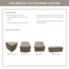BELMONT-06r Protective Cover Set - Design Furnishings