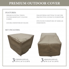 BELMONT-06v Protective Cover Set - Design Furnishings